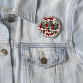 Sprich-nicht-Übel-Sockenäffchen-Knopf Button (Beispiel)