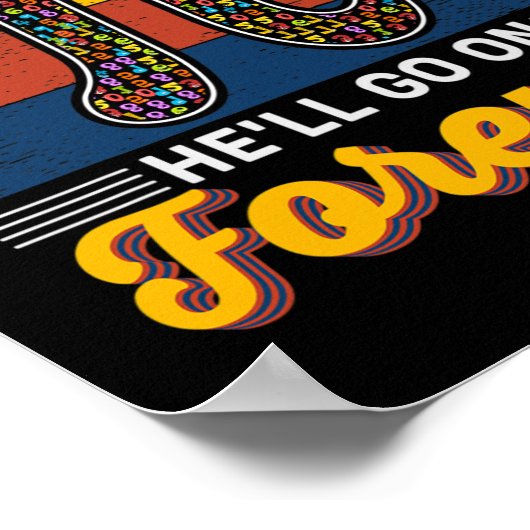 Sprich nie mit einem Pi, er wird nicht für immer P Poster (Ecke)