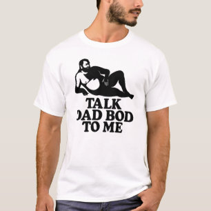 Sprich Papa Körper Zu Mir Lustiges Männer Papa Kör T-Shirt