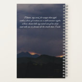 "Sprich sanft, mein Soul" Notizblock (Rückseite)