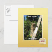 Sprich schneller! postkarte (Vorne/Hinten)