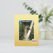 Sprich schneller! postkarte (Stehend Vorderseite)