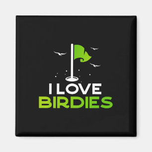 Sprich Vogel Mit Mir Lustiges Golf Pun Geschenk Ic Magnet