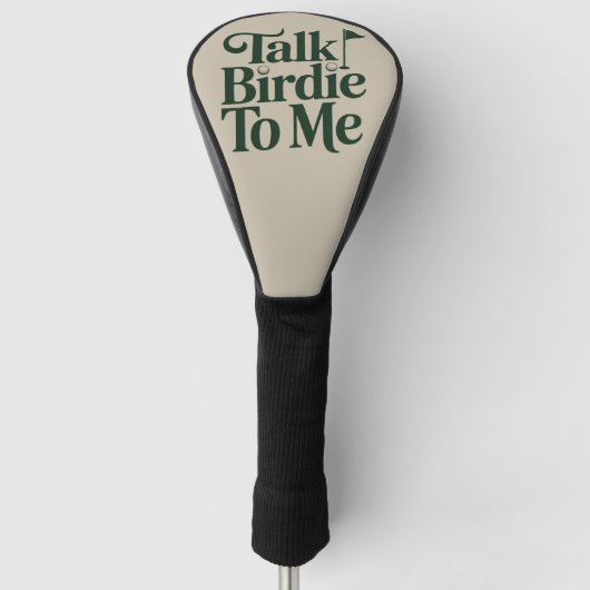 Sprich Vögelchen Mit Mir Golf Lustig Mädchen Golfe Headcover (Vorderseite)