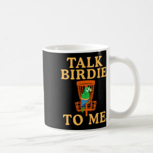 Sprich Vögelchen Zu Mir Disc Golf Lustige Papagei Kaffeetasse