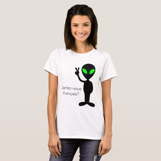 Sprichst du Französisch? T-Shirt (Vorne ganz)