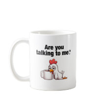 Sprichst du mit mir? Funny Chicken