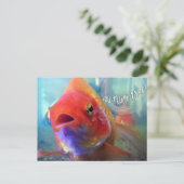 Sprichst du mit mir? postkarte (Stehend Vorderseite)