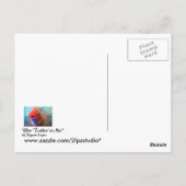 Sprichst du mit mir? postkarte (Rückseite)