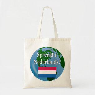 Sprichst du Niederländisch? Auf Niederländisch. Fl Tragetasche