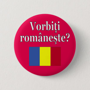 Sprichst du Rumänisch? Auf Rumänisch. Flag Button