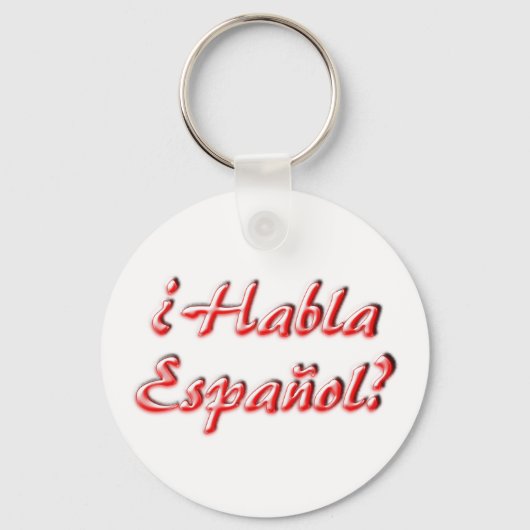 Sprichst du? schlüsselanhänger (Vorderseite)