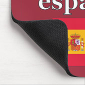 Sprichst du Spanisch? Auf Spanisch. Flag Mousepad (Ecke)