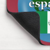 Sprichst du Spanisch? Auf Spanisch. Flagge & Globu Mousepad (Ecke)