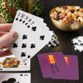 Sprichst du Spanisch? Auf Spanisch. Flaggenbf Spielkarten (In Situ)
