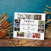 Sprichwort 12 FotoCollage für die ganze Familie Fotoplatte (Seite)