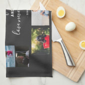 Sprichwort 12 FotoCollage für die ganze Familie Geschirrtuch (Viertel Falte)