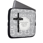 Sprichwort-14:7 Laptop-oder Netbook Laptopschutzhülle (Vorne Rechts)