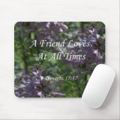 Sprichwort-17:17 Fliedern Mousepad (Mit Mouse)