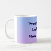 Sprichwort-27:14 Tassen-Sonnenaufgang-Farben Kaffeetasse (Links)