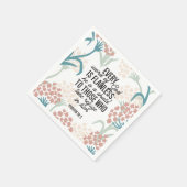 Sprichwort 30:5 Bibelverse Serviette (Ecke)