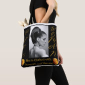 Sprichwort 31 Schwarz-Gelb-Tasche Tasche (Von Nahem)