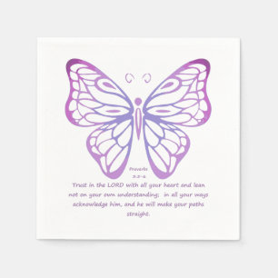 Sprichwort-3:5,6 Serviette