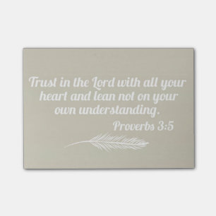 Sprichwort-3:5 Post-It Post-it Klebezettel