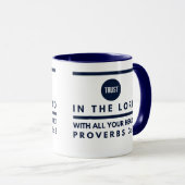 Sprichwort-3:5 Vertrauen im Lord Coffee Mug Tasse (VorderseiteRechts)