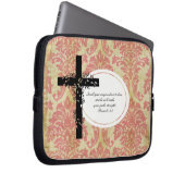 Sprichwort-3:6 Laptop-oder Netbook Fördermaschinen Laptopschutzhülle (Vorne Rechts)