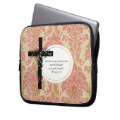 Sprichwort-3:6 Laptop-oder Netbook Fördermaschinen Laptopschutzhülle (Vorderseite Links)