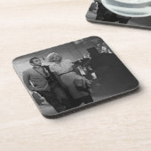 Sprichwort-Abschied Getränkeuntersetzer (Linke Seite)