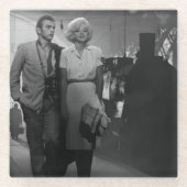 Sprichwort-Abschied Glasuntersetzer (Vorderseite)