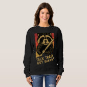 Sprichwort aus Kokosnuss Geruch wird zerschlagen, Sweatshirt (Vorne ganz)