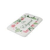 Sprichwort "Be Elegant" Badematte (Schrägansicht)