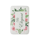 Sprichwort "Be Elegant" Badematte (Vorderseite Vertikal)