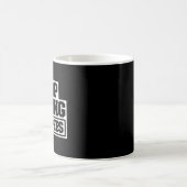 Sprichwort Burpees stoppen Trainingsgetriebe Coole Kaffeetasse (Mittel)