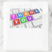 ***SPRICHWORT DANKE**** COMPUTER STICKER (Tasche)