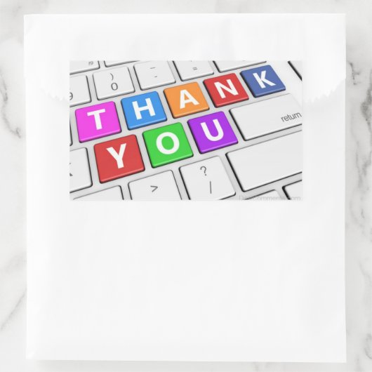 ***SPRICHWORT DANKE**** COMPUTER STICKER (Tasche)