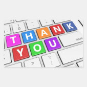 ***SPRICHWORT DANKE**** COMPUTER STICKER (Vorderseite)