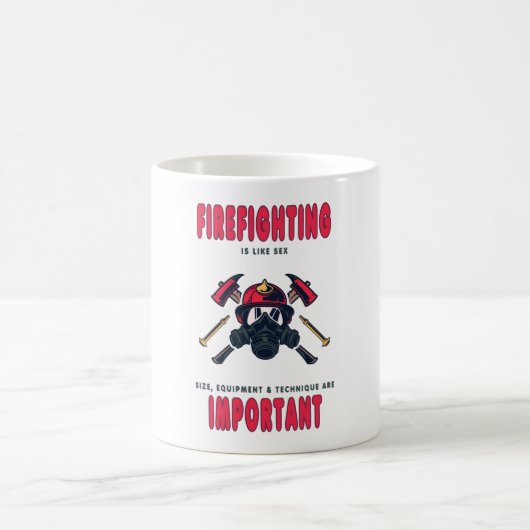 Sprichwort der Feuerwehr für die Beleuchtung Kaffeetasse (Mittel)