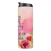 Sprichwort der Frau Rosa Thermosbecher (Nach rechts gedreht)