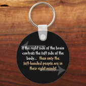 Sprichwort der Links Schlüsselanhänger (Rückseite)