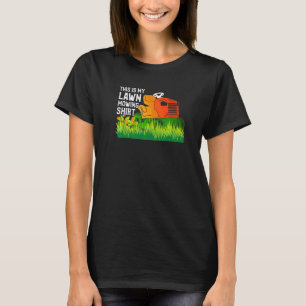 Sprichwort der Rasenmäher T-Shirt
