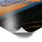 Sprichwort des alten Amerikanischen Ureinwohners Fotodruck (Ecke)