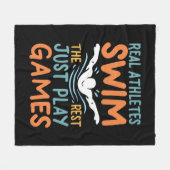 Sprichwort Fleecedecke (Vorderseite (Horizontal))