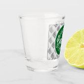 Sprichwort für Bachelor-Hochzeit Schnapsglas (Links)