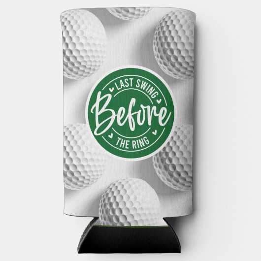 Sprichwort für Bachelor-Hochzeit Selters Dosenkühler (Vorderseite)