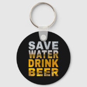 Sprichwort für Bachelor-Party mit gerettet Trinkwa Schlüsselanhänger (Vorderseite)