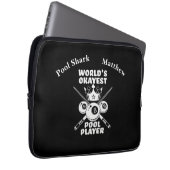 Sprichwort für Billard-Billard-Billard Laptopschutzhülle (Vorne Rechts)